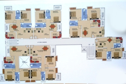 Floor Plan of Swastik Elite Phase 1 in Beltola, Guwahati - Image 426378