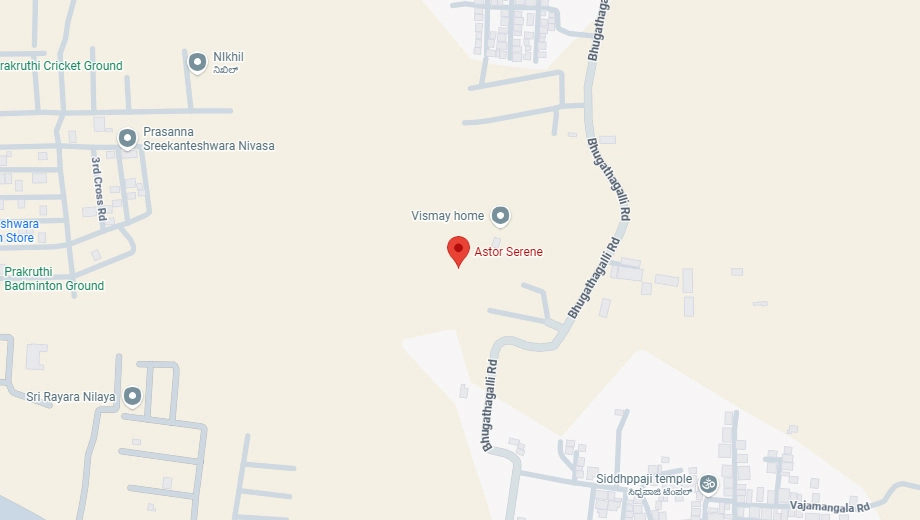 Location of Astor Serene in Varuna, Mysore - Image 426626