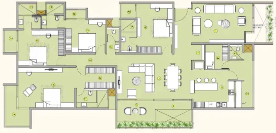 4 BHK Flat in Alekhya Rise in Kokapet, Hyderabad - Image 927620