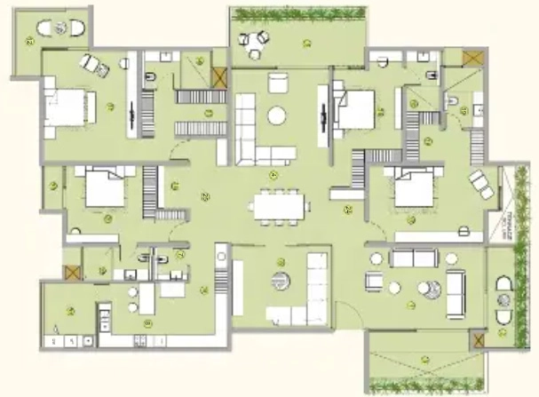 4 BHK Flat in Alekhya Rise in Kokapet, Hyderabad - Image 927622
