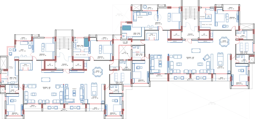 Floor Plan of The Shaligram in Mota Mava, Rajkot - Image 426551