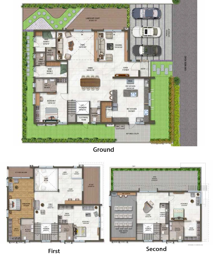 4 BHK House/Villa in ARK Artha in Tukkuguda, Hyderabad - Image 927676
