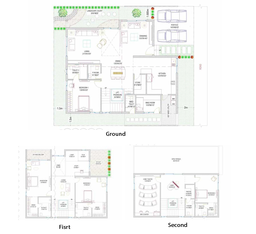 4 BHK House/Villa in ARK Aryama in Tukkuguda, Hyderabad - Image 927670