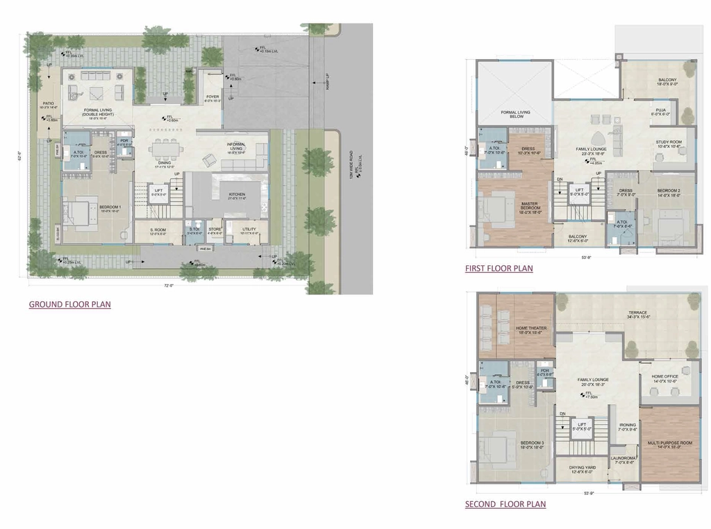 4 BHK House/Villa in Auro Unnathi in Kompally, Hyderabad - Image 927699