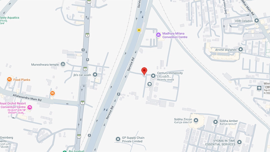 Location of Century Astoria in Jakkur, Bangalore - Image 426732