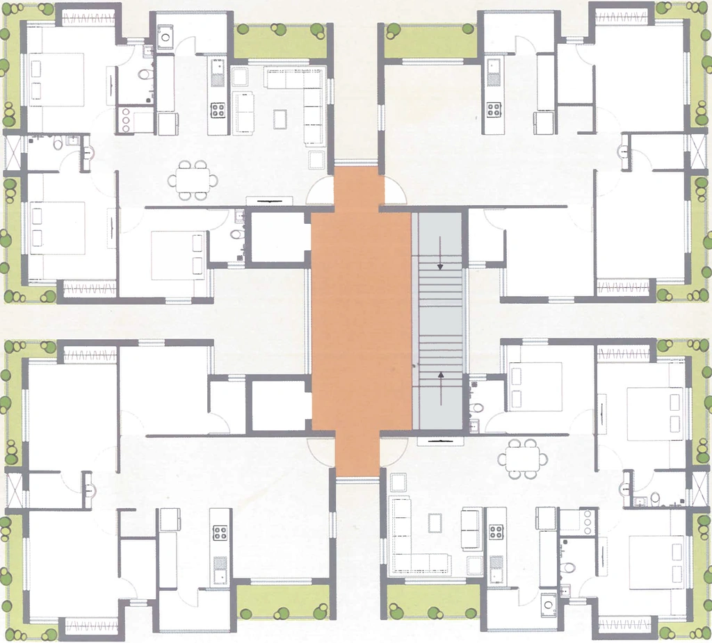 Floor Plan of Shreeji Exotica in Mota Mava, Rajkot - Image 426772