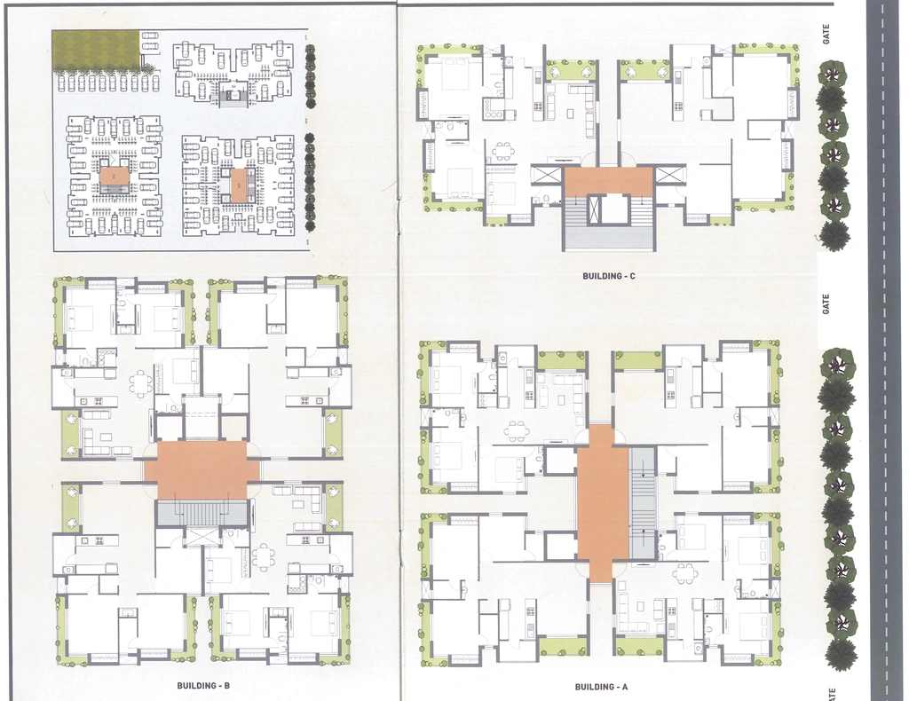 Master Plan of Shreeji Exotica in Mota Mava, Rajkot - Image 426771