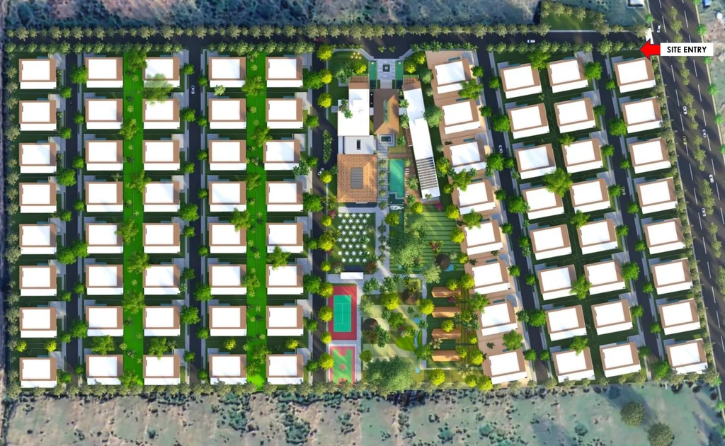Master Plan of EIPL Treasure Trove in Maheshwaram, Hyderabad - Image 426841