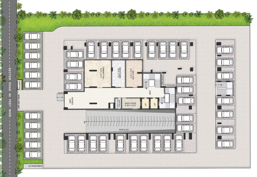 Master Plan of Shree Vinayak Home 11 in Mansarovar, Jaipur - Image 426854