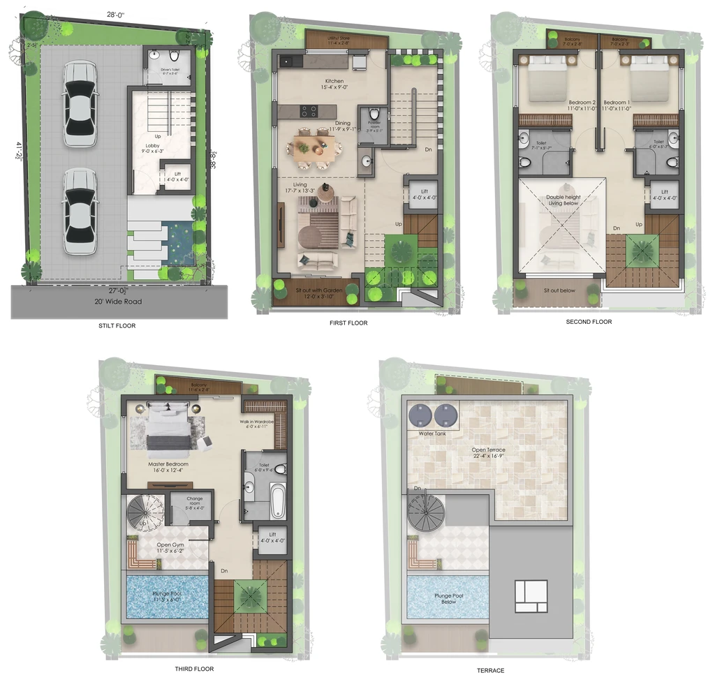 3 BHK House/Villa in Chola Granddale in ECR, Chennai - Image 927768