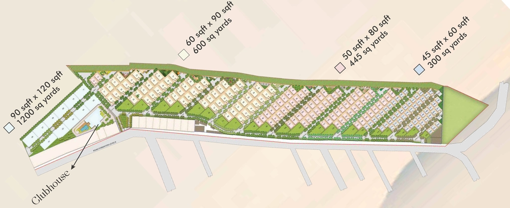 Master Plan of Plot Iconica City of Gold in Madhurawada, Visakhapatnam - Image 426897