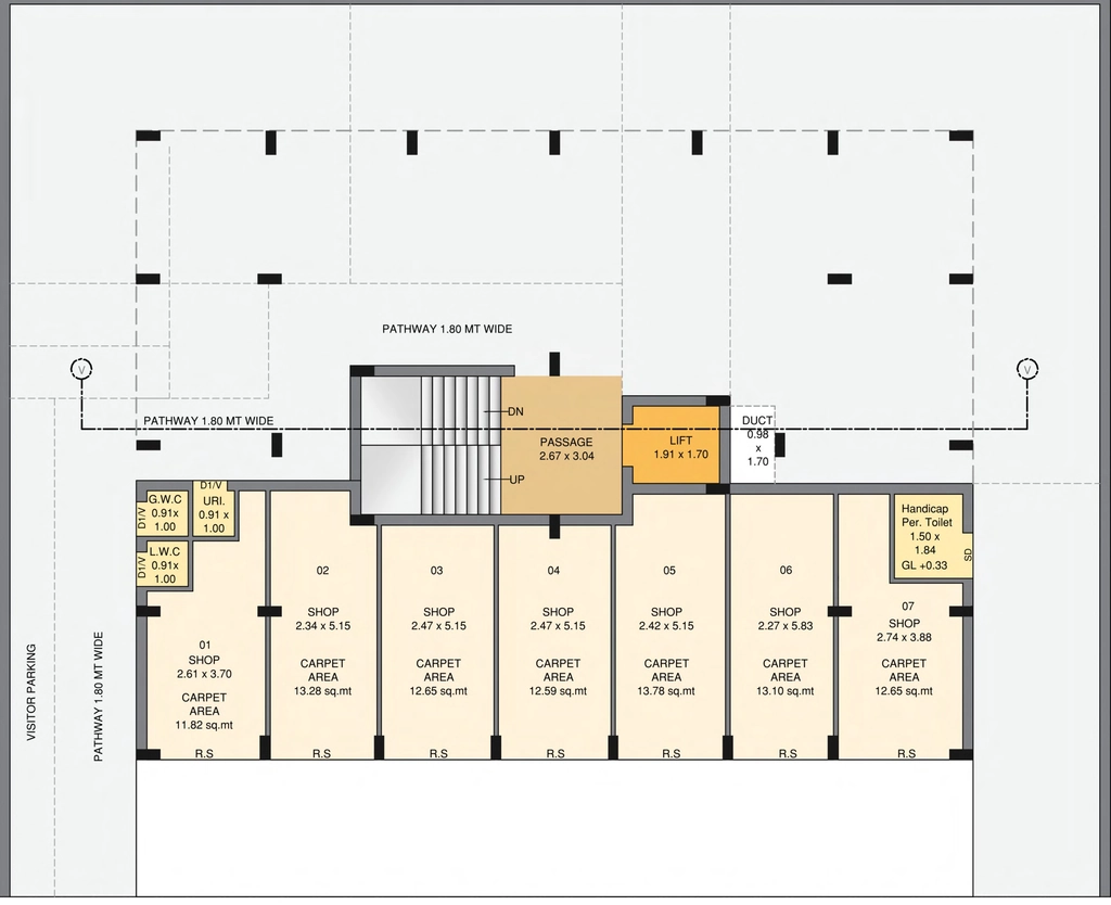 Master Plan of Balaji Ratnam Signature in Ghanteshwer, Rajkot - Image 426903