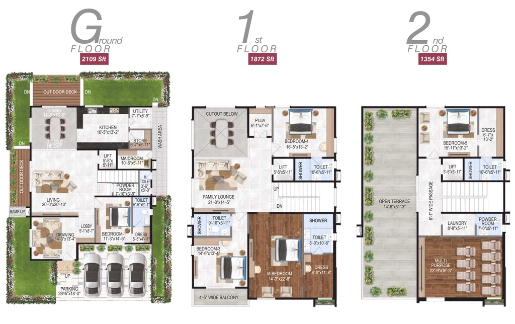 4 BHK House/Villa in Revasa La Valora in Kardanur, Hyderabad - Image 927938