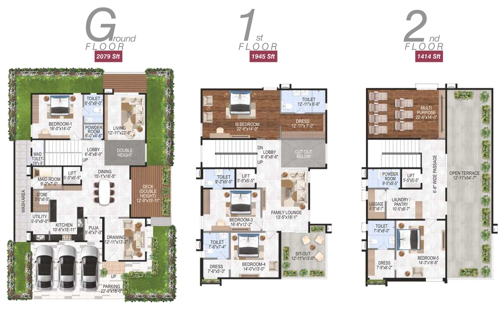 4 BHK House/Villa in Revasa La Valora in Kardanur, Hyderabad - Image 927939