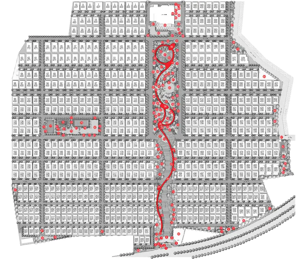 Master Plan of Revasa La Valora in Kardanur, Hyderabad - Image 427210