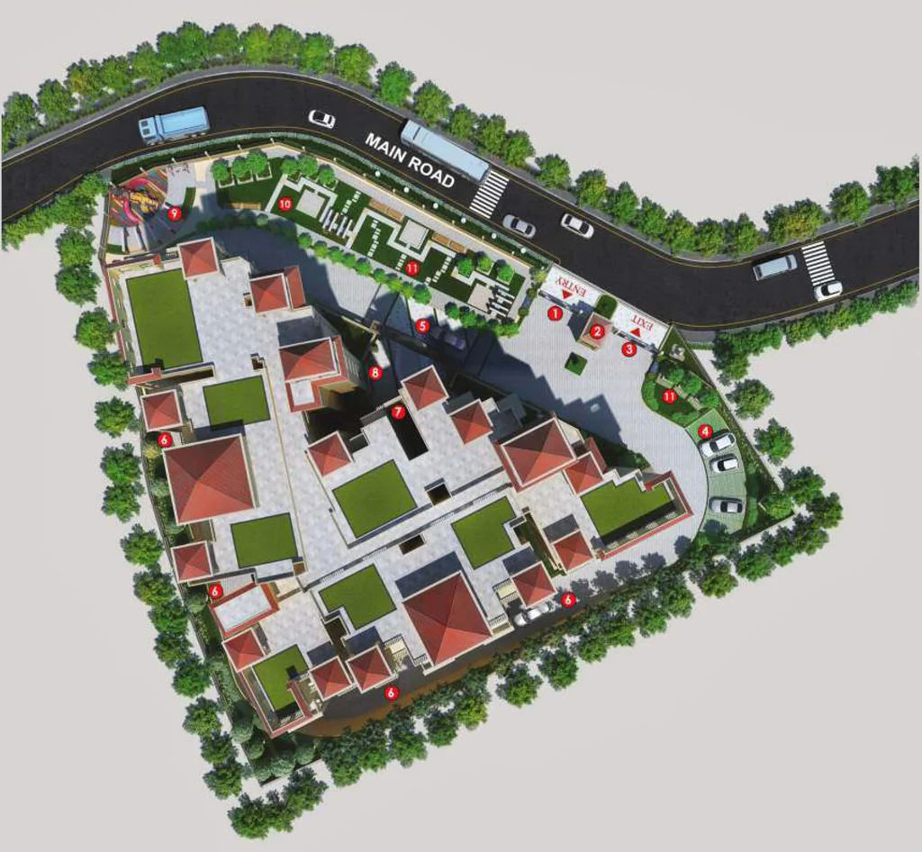 Master Plan of Best Oriana in Mussoorie Road, Dehradun - Image 427039
