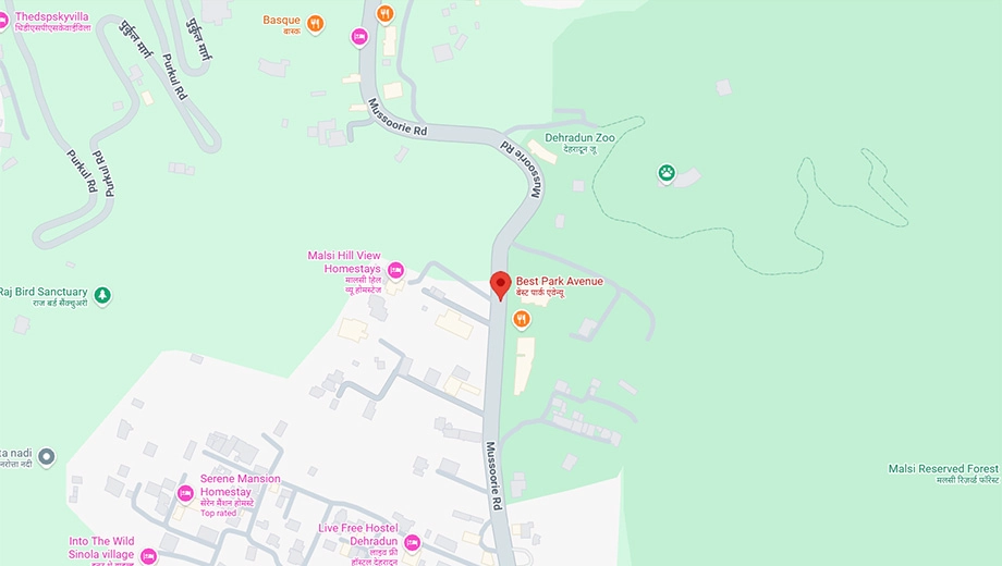 Location of Best Park Avenue in Malsi, Dehradun - Image 427059