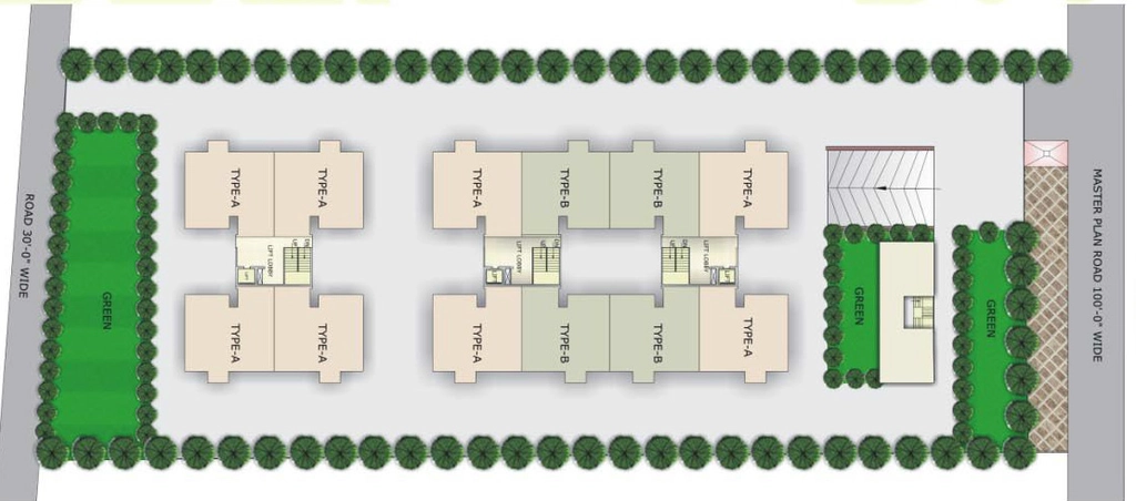 Master Plan of MRH The Solitaire Heights in Majra, Dehradun - Image 427087