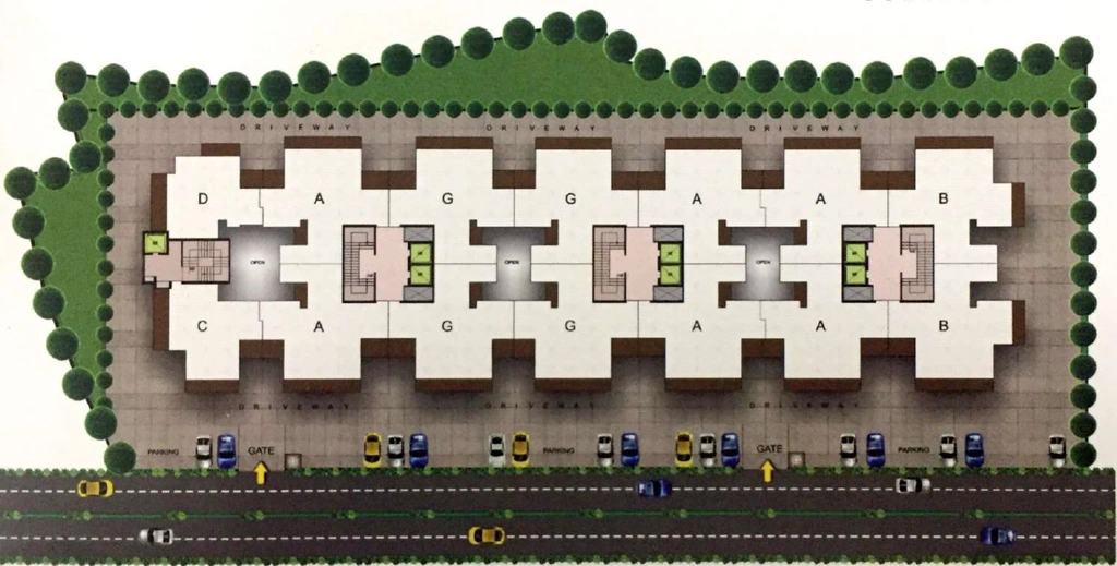 Master Plan of The Solitaire Sunrise in Majra, Dehradun - Image 427092