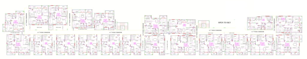 Floor Plan of Rishideep Sentosa in Sarjapur, Bangalore - Image 426975
