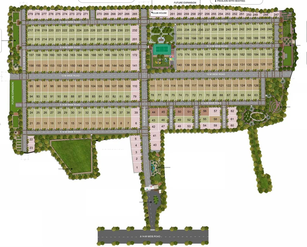 Master Plan of Abhee Tranquila in Sarjapur Road, Bangalore - Image 426999
