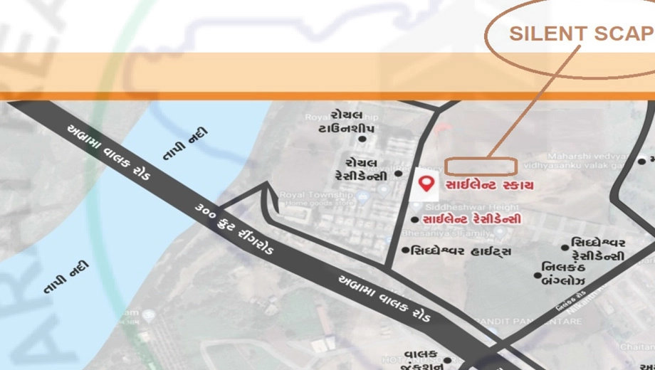 Location of J Eklera Silent Scape in Valak, Surat - Image 427251