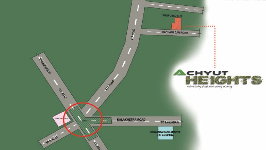 Location of Achyut Heights - Image 427165