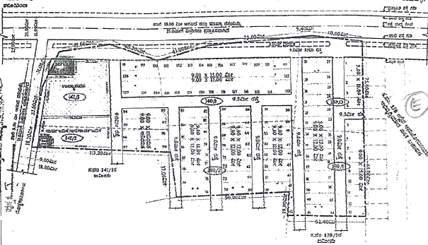 Master Plan of Value Sridara Layout in Thaluru, Mysore - Image 427469