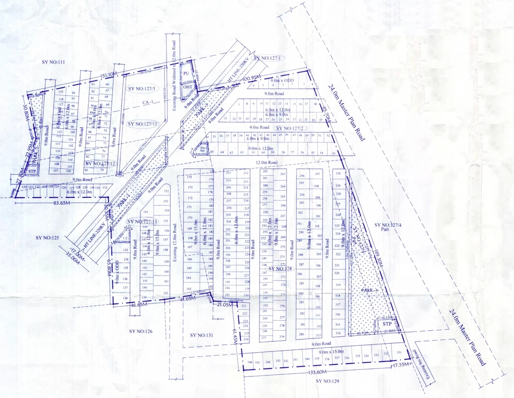 Master Plan of Sri Someshwara Shrinidhi Enclave in Yelwala, Mysore - Image 427443