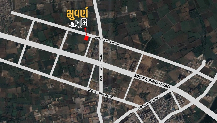 Location of Suwarna Bhoomi in Mota Varachha, Surat - Image 427370