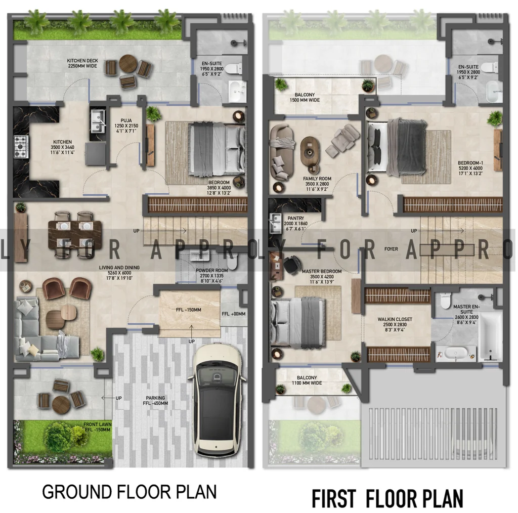 3 BHK House/Villa in Shalimar Gallant Metropolis in Deva Road, Lucknow - Image 928106