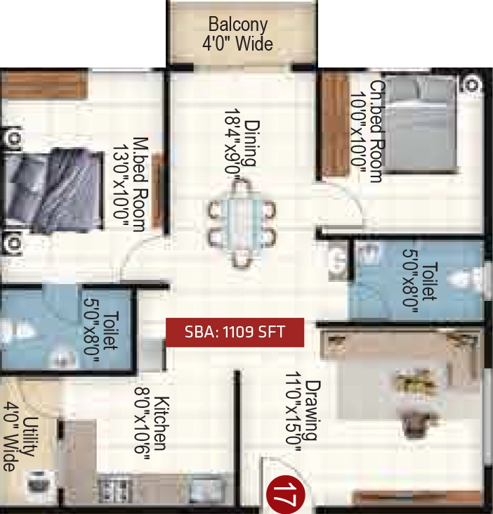 2 BHK Flat in Varasinduri Rings Avenue in Hoskote, Bangalore - Image 928108