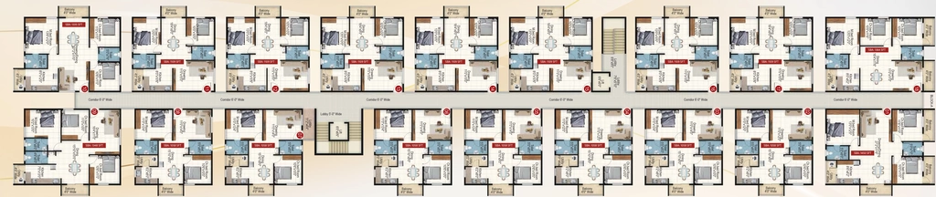Floor Plan of Varasinduri Rings Avenue in Hoskote, Bangalore - Image 427656