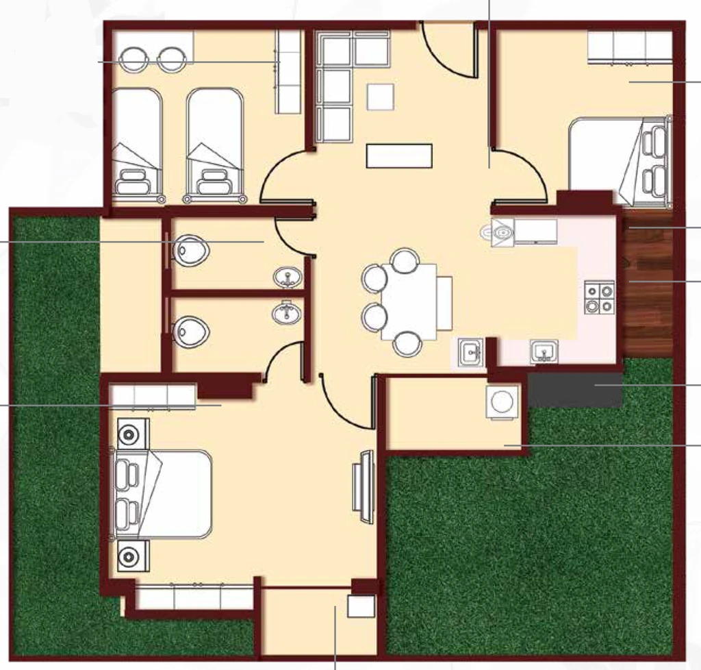 3 BHK Flat in Protech Pride in Bagharbari, Guwahati - Image 928176