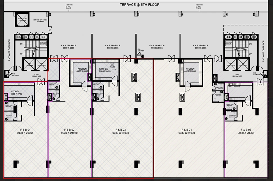 Floor Plan of Subham The Peak in null, Guwahati - Image 427997