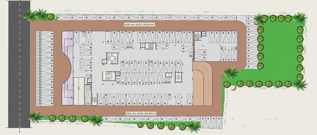 Master Plan of Tulsa Revanta Commercial in Lalmati, Guwahati - Image 427919