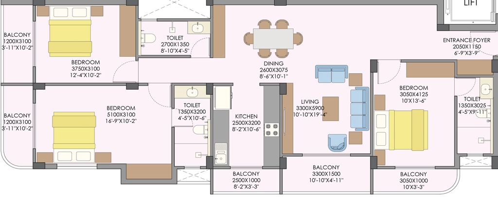 3 BHK Flat in Rameshwaram Srinivas in null, Ranchi - Image 928202