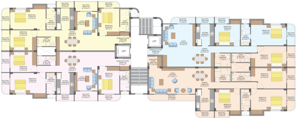 Floor Plan of Rameshwaram Srinivas in null, Ranchi - Image 427847
