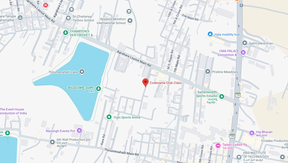 Location of Ramky Codename Club Class in Thanisandra, Bangalore - Image 427946