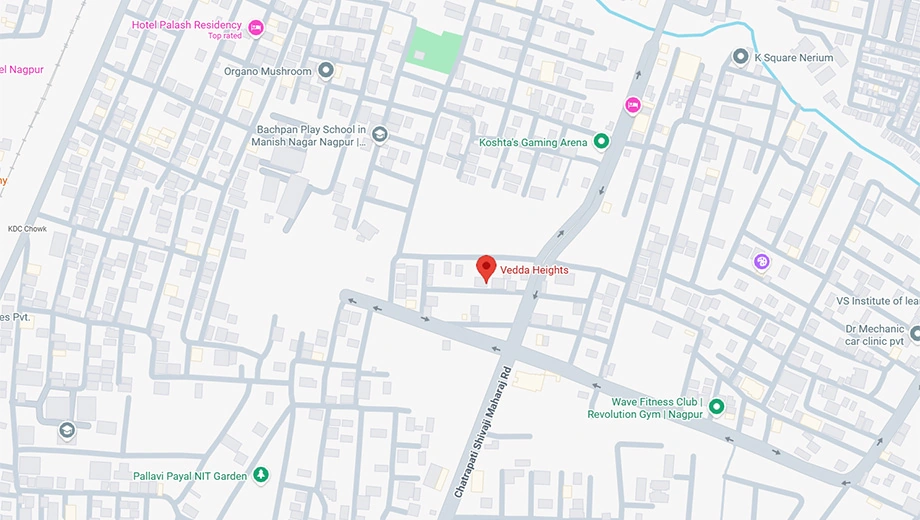 Location of Le Vedda Arcade in New Manish Nagar, Nagpur - Image 428015
