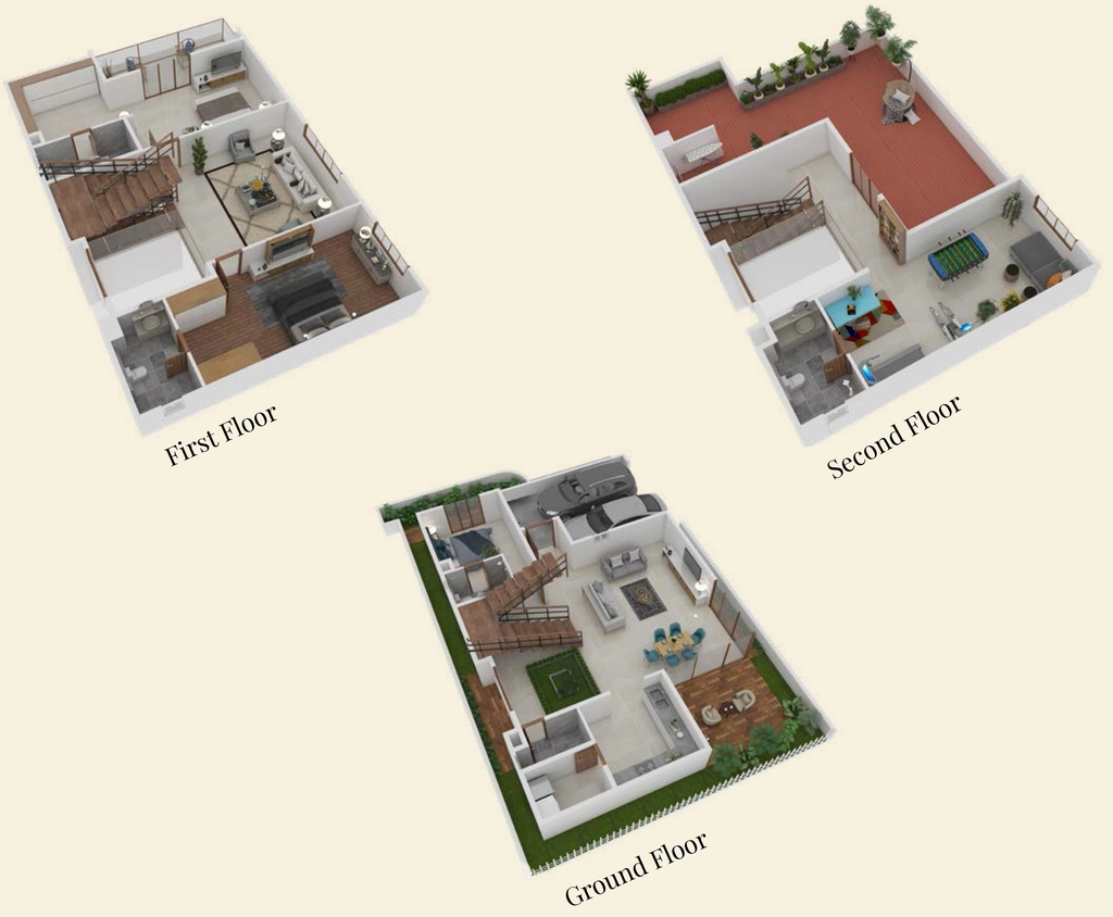 4 BHK House/Villa in Daintree by Mana in Sarjapur, Bangalore - Image 928267