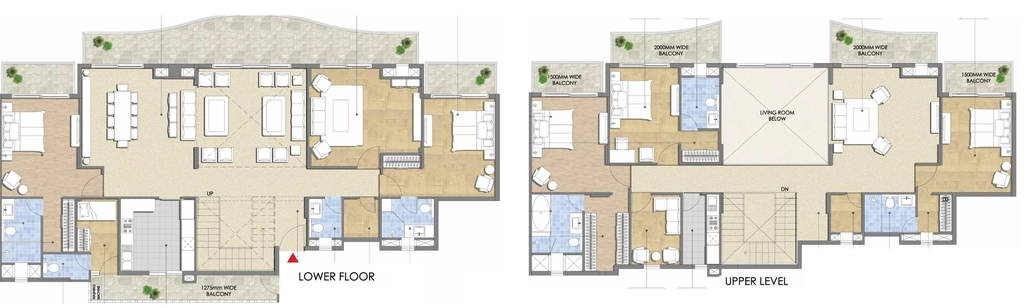 5 BHK Duplex in ZM The Royal Retreat in Gomti Nagar Extension, Lucknow - Image 928295