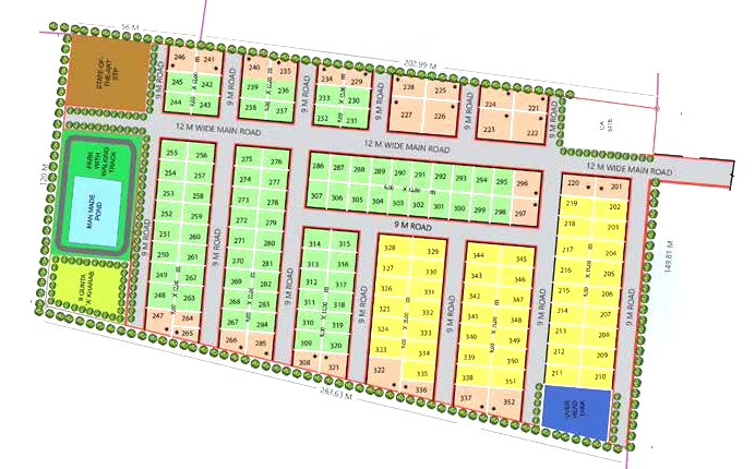 Master Plan of Kalpataru Cauvery Enclave 2 in Yelwala, Mysore - Image 428194