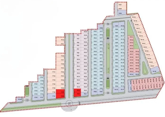 Master Plan of Goldfinch Amrawati Sports City in IIM Road, Lucknow - Image 428142