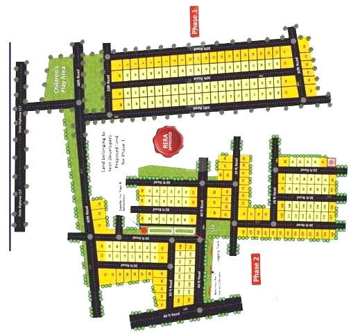 Master Plan of Yesh Serenity in GungralChatra, Mysore - Image 428235