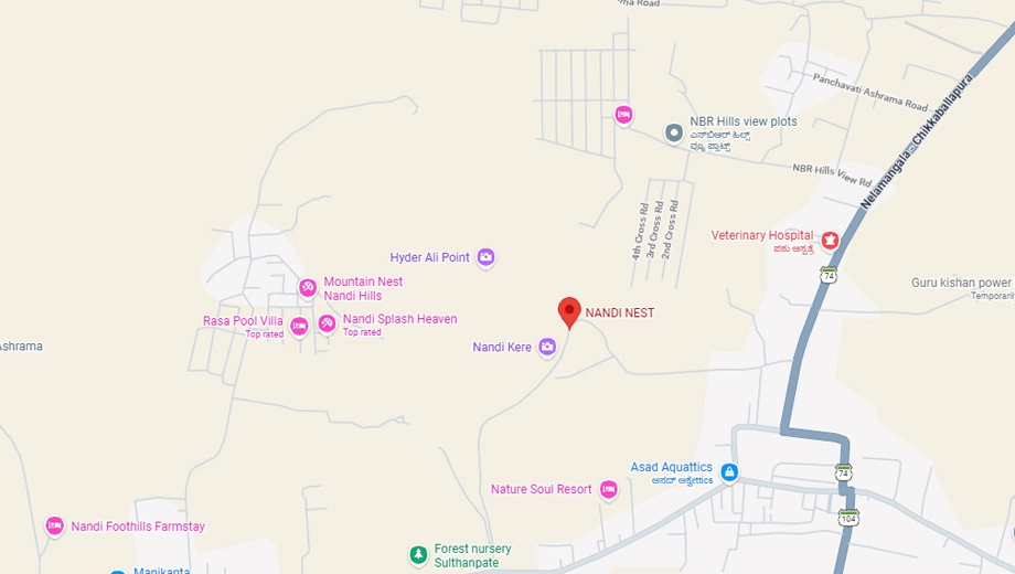 Location of Nandi Nest in Varakodu, Mysore - Image 428364
