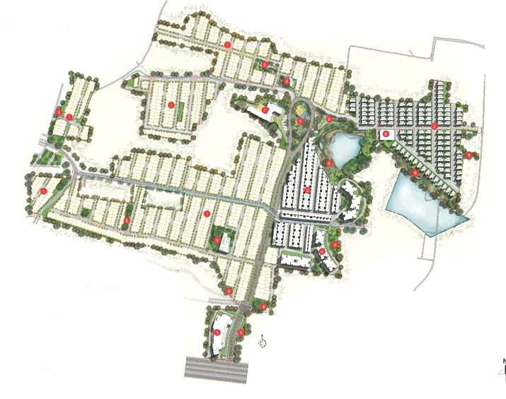 Master Plan of My City Serene in Varakodu, Mysore - Image 428348