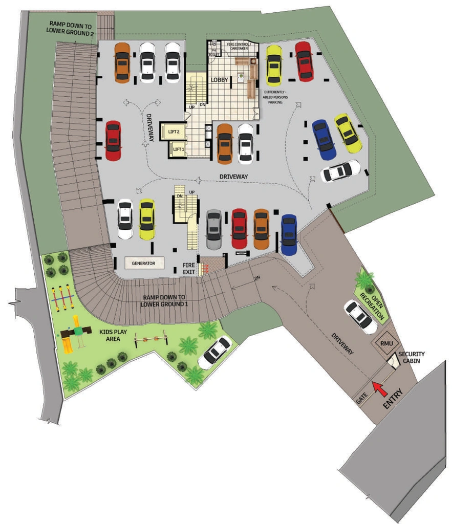 Master Plan of Cordial Leora in Kowdiar, Thiruvananthapuram - Image 428408