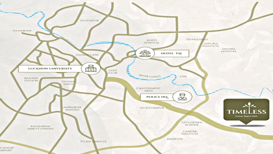 Location of YTT Timeless in Mastemau, Lucknow - Image 428412