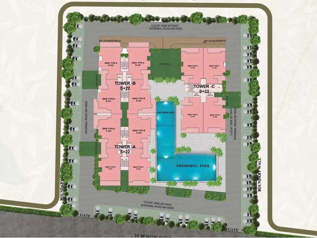 Master Plan of YTT Timeless in Mastemau, Lucknow - Image 428414